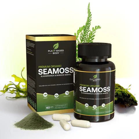 Biologische Irish Sea Moss kopen capsules | Unieke formule